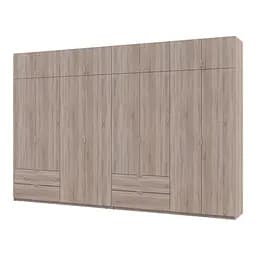 Распашный Шкаф для одежды Doros Лукас Дуб сонома 4+4 ДСП 360х50х240 (42005143)