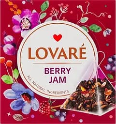 Чай Lovare ягідний джем пірамідки 30 г