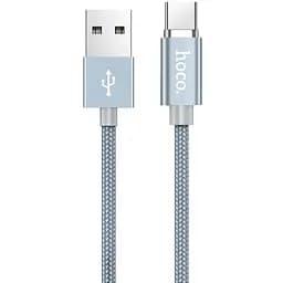 USB Cable Hoco U40A Magnetic Adsorption Type-C Grey 1.2m