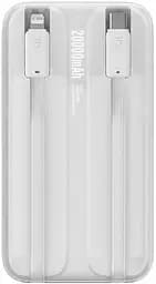 Повербанк Baseus Comet Series Dual-Cable 20000 mAh 22.5W (PPMD020102) White - мініатюра 2