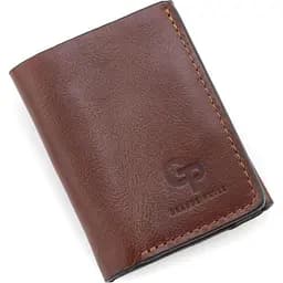 Кожаный женский кошелек Grande Pelle 8х10х2 см acs0029359