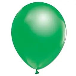 Кулька повітряна латексна 30 см (100) зелений, матовий, IDEA7-DL-007