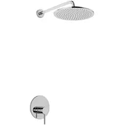 Душевая система Kohlman Roxin 30 chrome + BOX скрытого монтажа QW220RR30, Хром