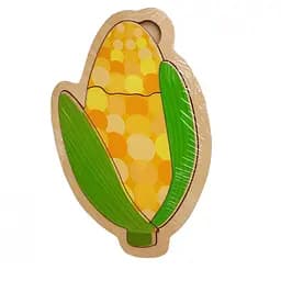 Деревянная игрушка пазлы Metr+ MD 2283 Кукуруза