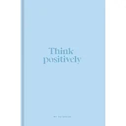 Зошит в інтегральній палітурці "Think positively" у клітинку