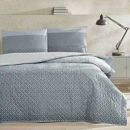 Постільна білизна Crosby Grey з легким покривалом 220х230 см Tac pbe0051442