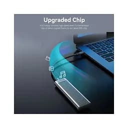 Кишеня зовнішня Vention SSD M.2 (NVME) M-key USB Type-C 3.2 10Gbps Heat Sink Aluminum (KPKH0) - мініатюра 5