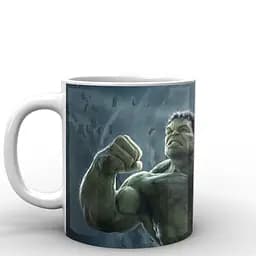 Кухоль GeekLand Халк Hulk avengers hulk HU.02.016 330 мл білий - мініатюра 2