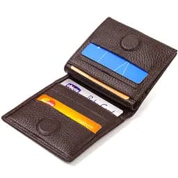 Чоловічий шкіряний гаманець Canpellini 9.5х10.2х1 см acs0025716 - мініатюра 3