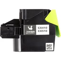 Картридж PowerPlant Lexmark CX410de (CX410/CX510) (с чипом)
