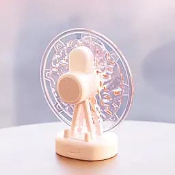 Проектор-нічник ZAY-L07 Sky Wheel 2in1 + Bluetooth колонка Pink - мініатюра 2