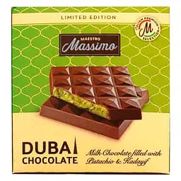 Дубайський шоколад Maestro Massimo 60 г