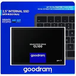 Накопичувач SSD GoodRam Sata 2.5" 240Gb CL100 250 256 (SSDPR-CL100-240-G3) - мініатюра 4