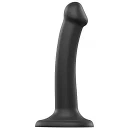 Фаллоимитатор Strap-On-Me Bendable Double Density S 17 см черный