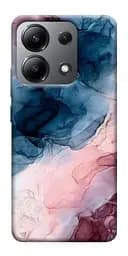 Чехол Demsky Розово-голубые разводы для Xiaomi Redmi Note 13 4G