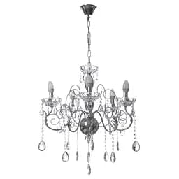 Люстра свічка Brille підвісна кришталева E14 60W (BCL-658S/5)