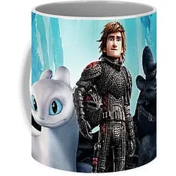 Кухоль GeekLand Як приручити дракона вище хмар How to train your dragon HD.02.05 330 мл білий