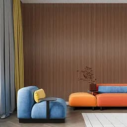 Рейка декоративна Wall Sticker WPC стінова 3000х160х23 мм Капучино SW-00001538 - мініатюра 8