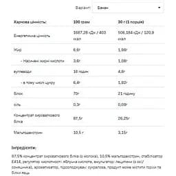 Протеїн Allnutrition Whey Protein Banana 900 г - мініатюра 2