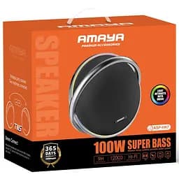Bluetooth колонка Amaya HK7 100W Black - мініатюра 2