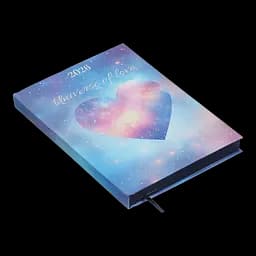 Щоденник датований Buromax Romantic 2026 поліграфічний A5 бірюзовий (BM.2170-06) - мініатюра 3