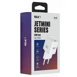 Зарядний пристрій Relict JetMini GaN 30W/1 USB-C White - мініатюра 2