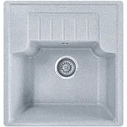 Мийка кухонна Valetti 71N гранітна 510х490 мм сіра