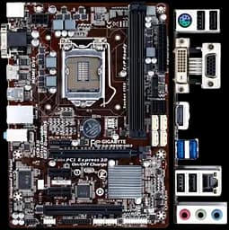 Материнська плата Gigabyte GA-B85M-HD3 LGA 1150 (GA-B85M-HD3) Б/В - мініатюра 2