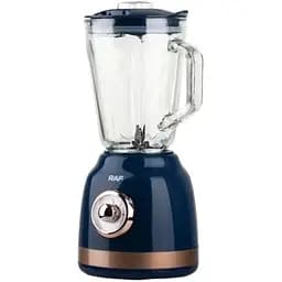 Стационарный блендер RAF R.2827L с кофемолкой и стеклянным кувшином 1.5 л 1000 Вт Синий