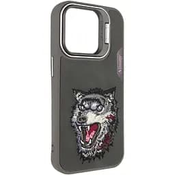 Чохол Epik TPU+PC Friends для Apple iPhone 15, 6.1 Grey Wolf
