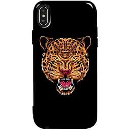 Чохол-накладка Toto Pure TPU 2 mm Print Case Apple iPhone XS Max #27 Leopard Black