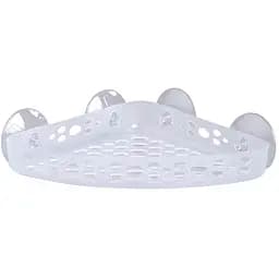 Полочка для ванной Volver Oval угловая белая (10213WH)