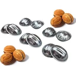 Формочки для випічки печива "Горішки" (10 шт.), Master Class Сірий 83129