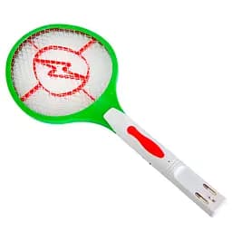 Мухобойка электрическая зеленая ракетка от комаров Rechargeable Mosquito Hitting Swatter