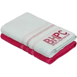 Набір рушників Beverly Hills Polo Club 355BHP1453 Botanik 140х70 см фуксія з м'ятним 2 шт. (svt-2000022228916)