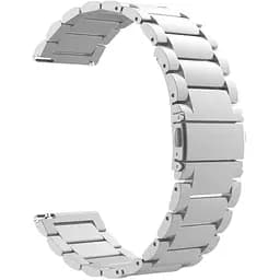 Металевий ремінець Primo для годинника Garmin Vivoactive 4 Silver