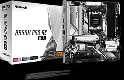Материнська плата ASRock B650M Pro RS Wi-Fi Socket AM5 (B650M Pro RS WiFi) Б/В - мініатюра 1