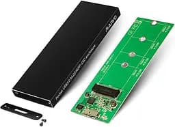 Кишеня зовнішня Maiwo K16N для M.2 SSD (NGFF) USB 3.0 black - мініатюра 2