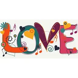 Набор для росписи ArtCraft Love 80x40 см (16132-AC)