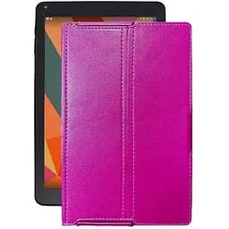Чехол StatusCASE из экокожи для планшета Sigma mobile X-style Tab A101 Розовый