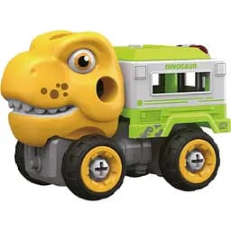 Машинка-конструктор Otamanko Тиранозавр грузовик Желтый/зеленый