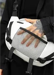 Велика чоловіча поясна сумка бананка Sambag 38х21 см sum0027303 - мініатюра 9