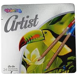 Карандаши цветные Сolorino Artist 24 цвета 24 шт. (83263PTR)