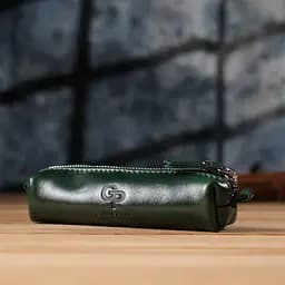 Практична ключниця з натуральної гладкої шкіри GRANDE PELLE 14х3х3 см acs0032260 - мініатюра 8