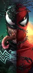 Дерев'яний фігурний пазл Venom X Spidey, А1, Дерев'яна коробка 500+ елементів