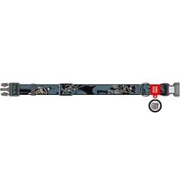 Нашийник для собак Waudog Nylon з QR паспортом Тінь Бетмена р.S 15 мм 25-35 см (280-1078) - мініатюра 3