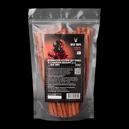 Ковбаски курячі ДО ПИВА Meat Chips зі смаком бекону (в/к) 500г