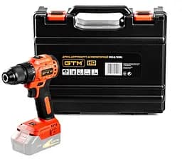 Аккумуляторный бесщеточный шуруповерт GTM DS18/50BL без АКБ и ЗУ в кейсе (DS18/50BL_BARE TOOL)