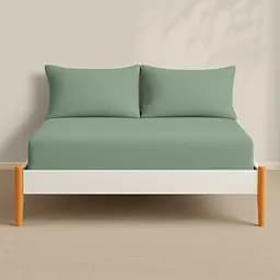 Простирадло Cosas на резинці фланель 80х200 meditative, спаржа (Flannel_52Meditative_80x200x20) - мініатюра 4