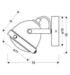 Бра Candellux 91-71064 FRODO - мініатюра 4